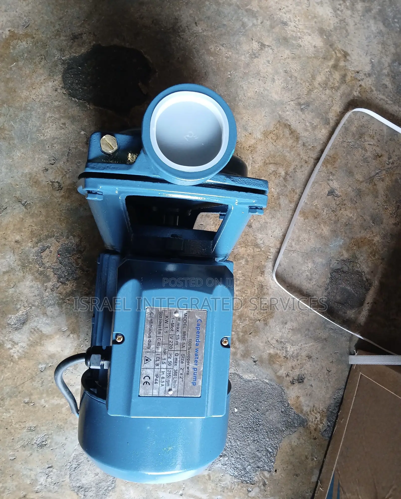 Capenda Water Pump 1.5hp 2x2