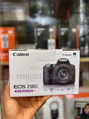 Canon 250d With Lens 18-55mm