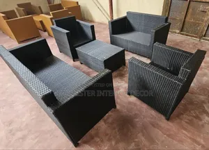 Intdoor/Outdoor 7-Seater Rattan Chairs