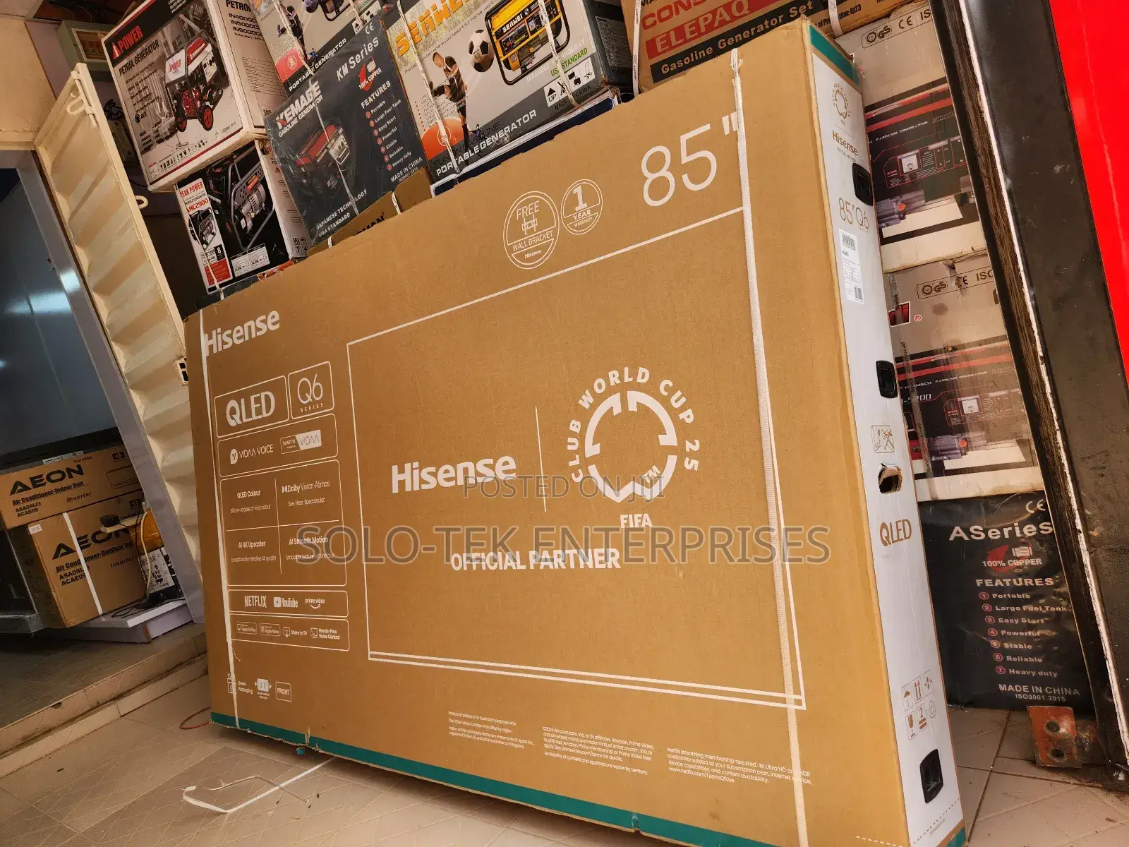 Hisense TV 85 Qled