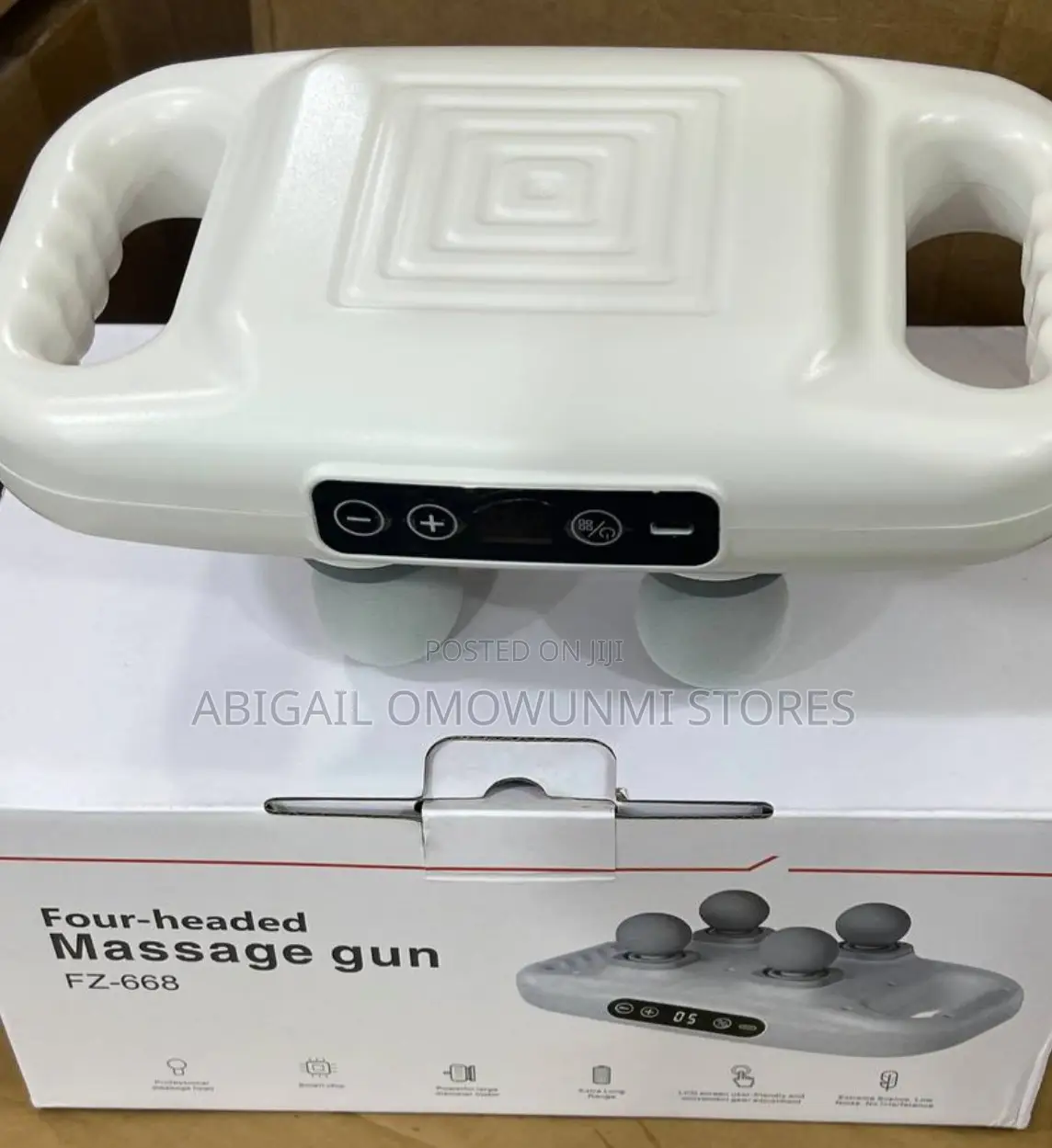 Four Headed Massage Gun