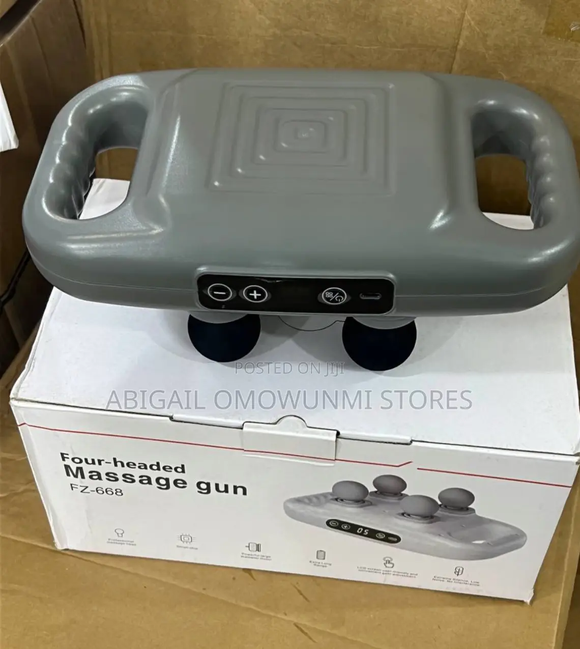 Four Headed Massage Gun