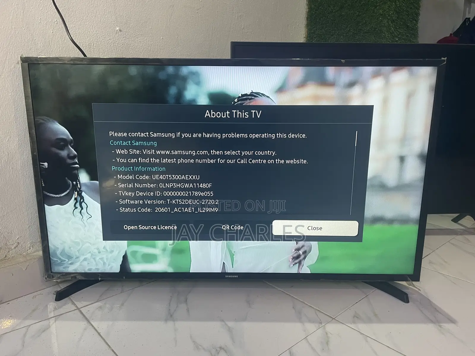 Neatly Uk Used Samsung Smart Tv 40inch