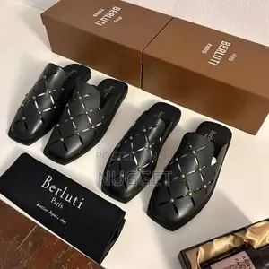 Berluti Half Shoe Black (Luxury Grade) Boxed 
