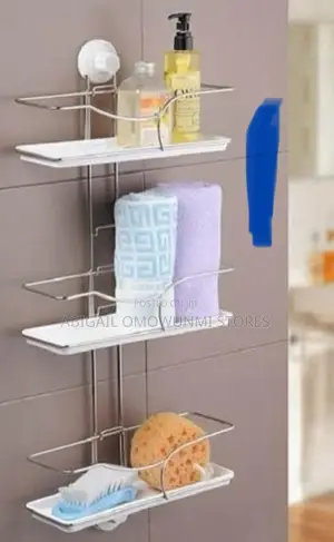 Three Tier Bathroom Accessories Shelf