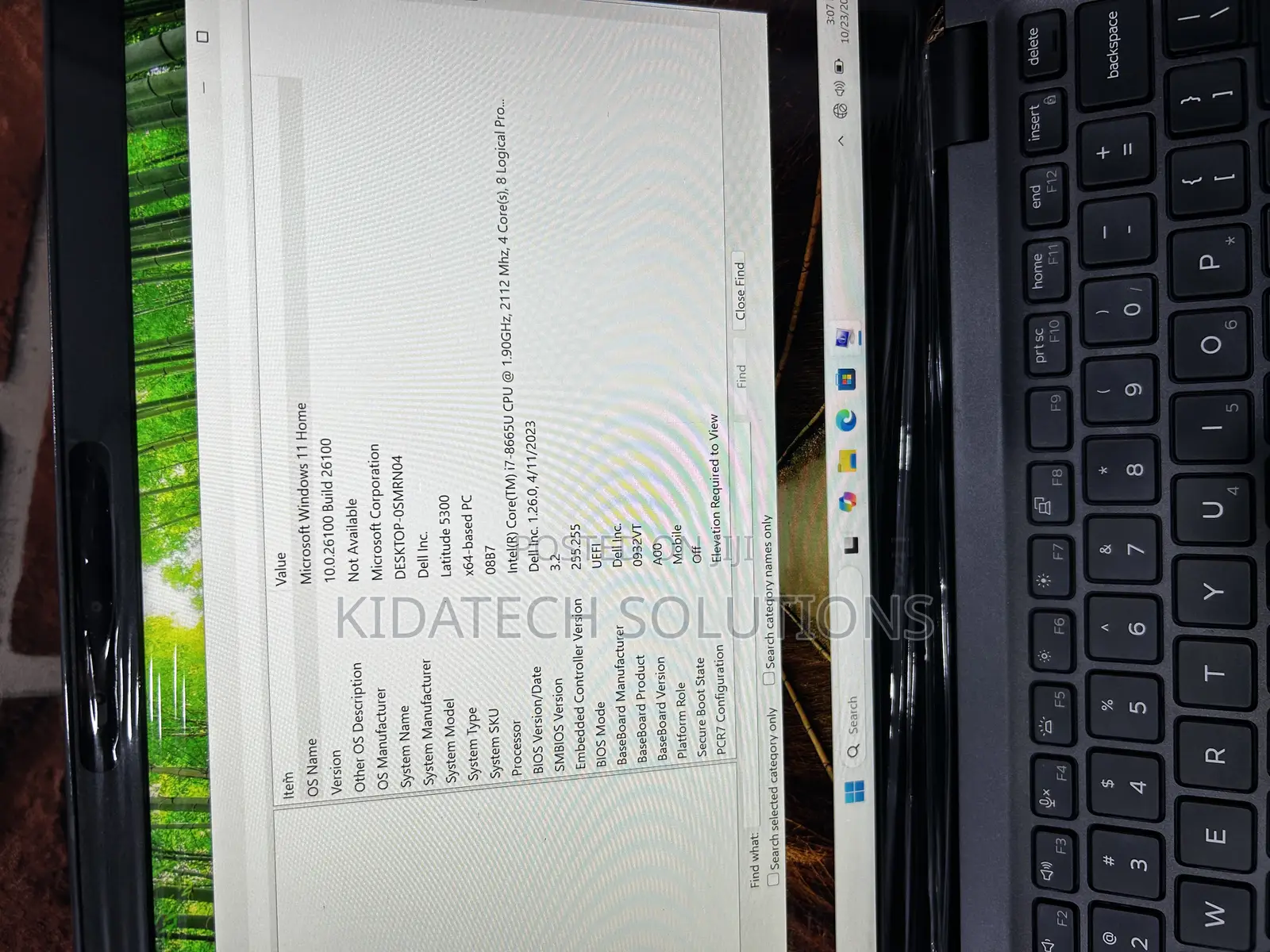 Laptop Dell Latitude 5300 8GB Intel Core i7 SSD 256GB
