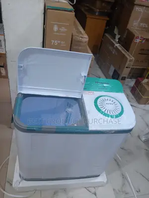 Hisense 7.5kg Twin Tub – Powerful Spin Wash