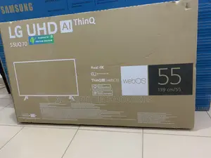 Lg 55” Smart Tv – Pure Sound, Stunning Visuals