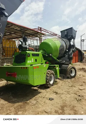 Germantic Mobile Concrete Mixer 3.5cubic