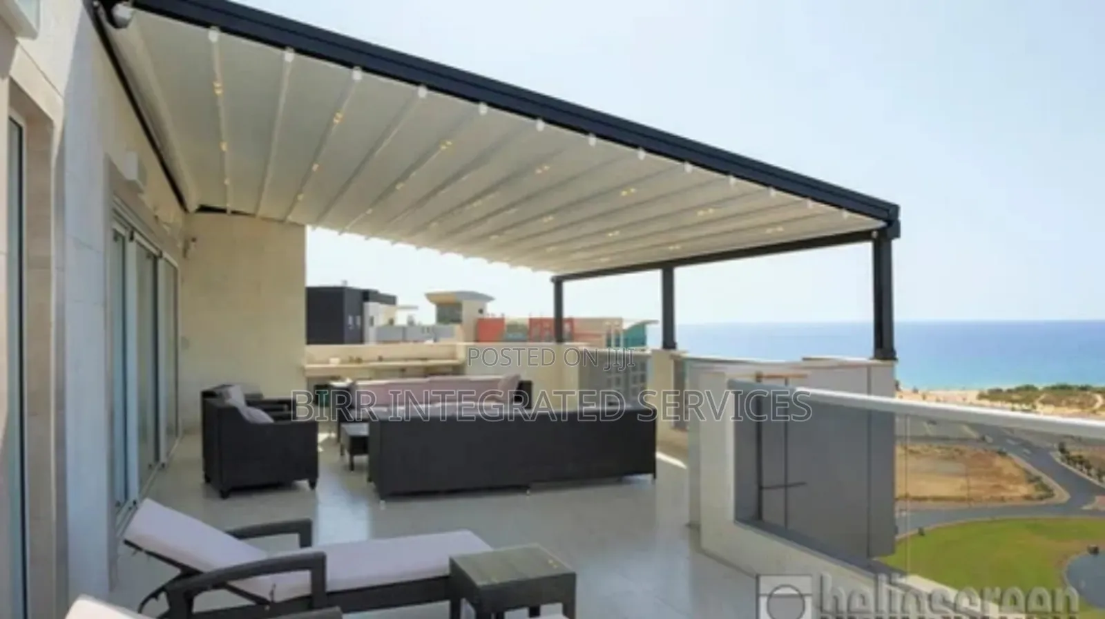 Automatic Retractable Pergola