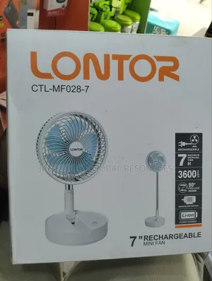 Lontor Rechargeable Mini Fan