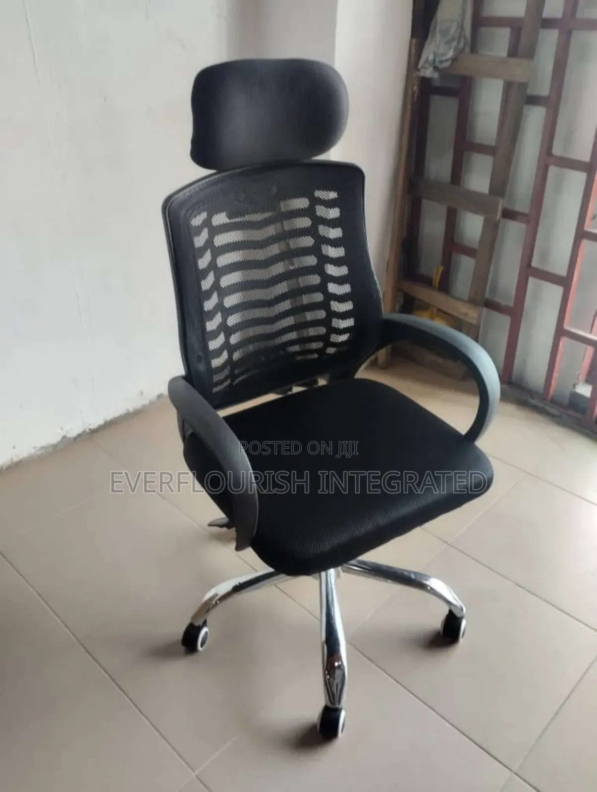 Swivel Office Chair With Head Rest