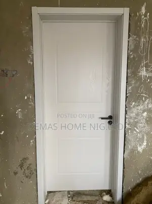 White Wooden Door 2100 by 1200 JKD