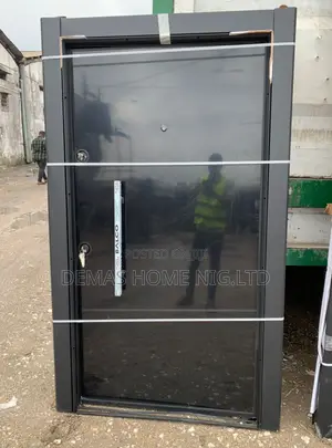 Black Security Door 4 by 7ft