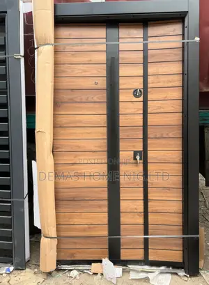 Security Wood Color Luxury Door