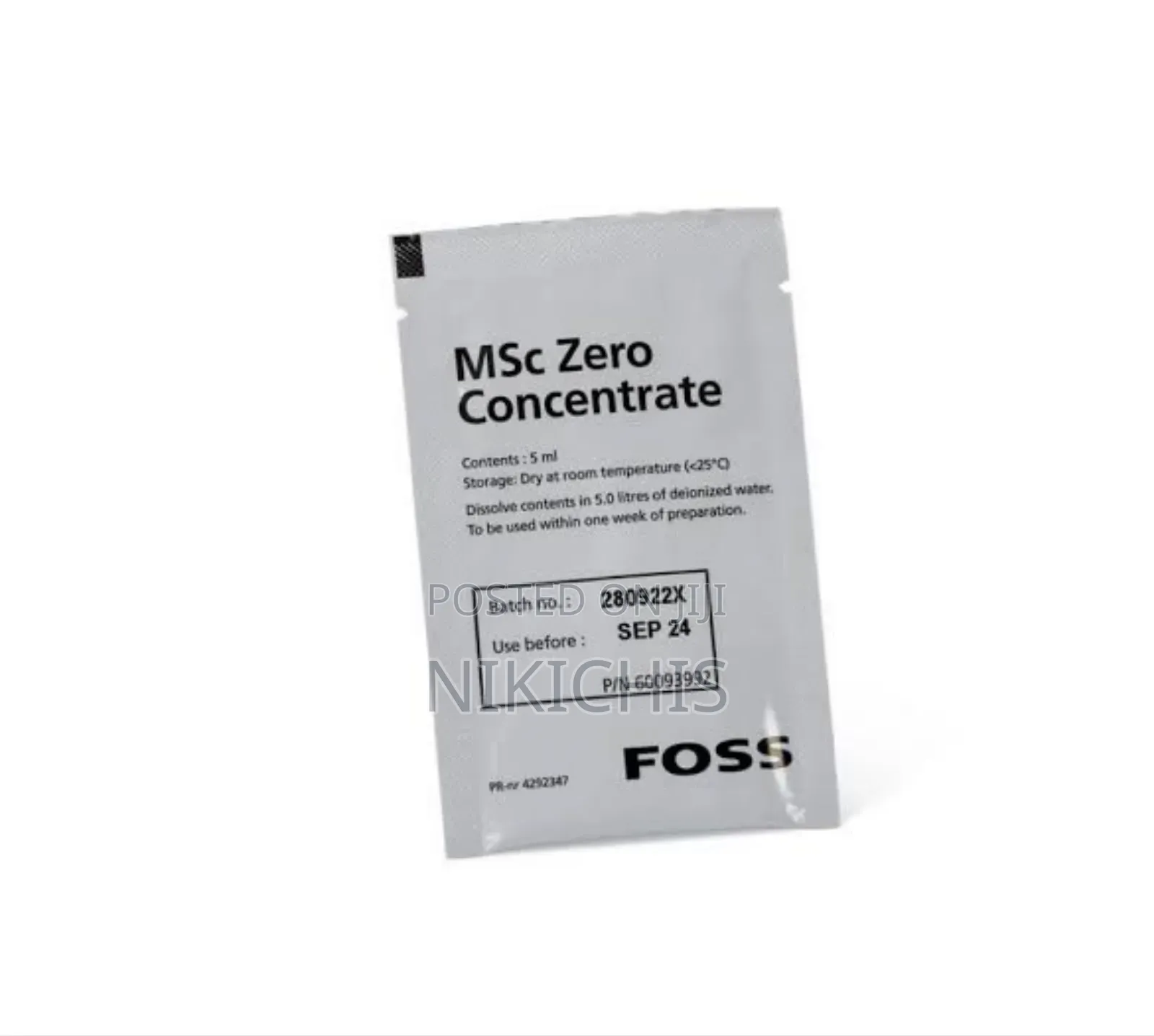 Foss MSC Zero Concentration for Milkoscan