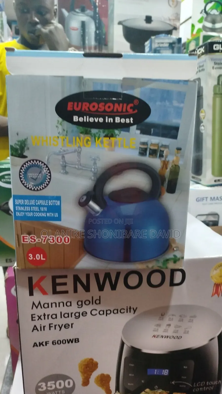 Eurosonic Whistle Kettle 3 Lt