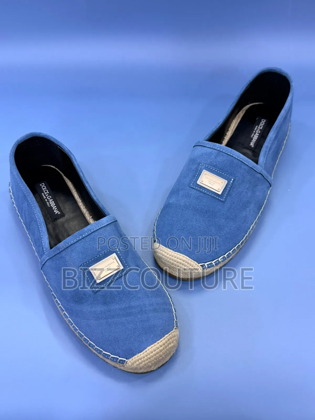Original Dolce Gabbana Suede Espadrilles Available in Store