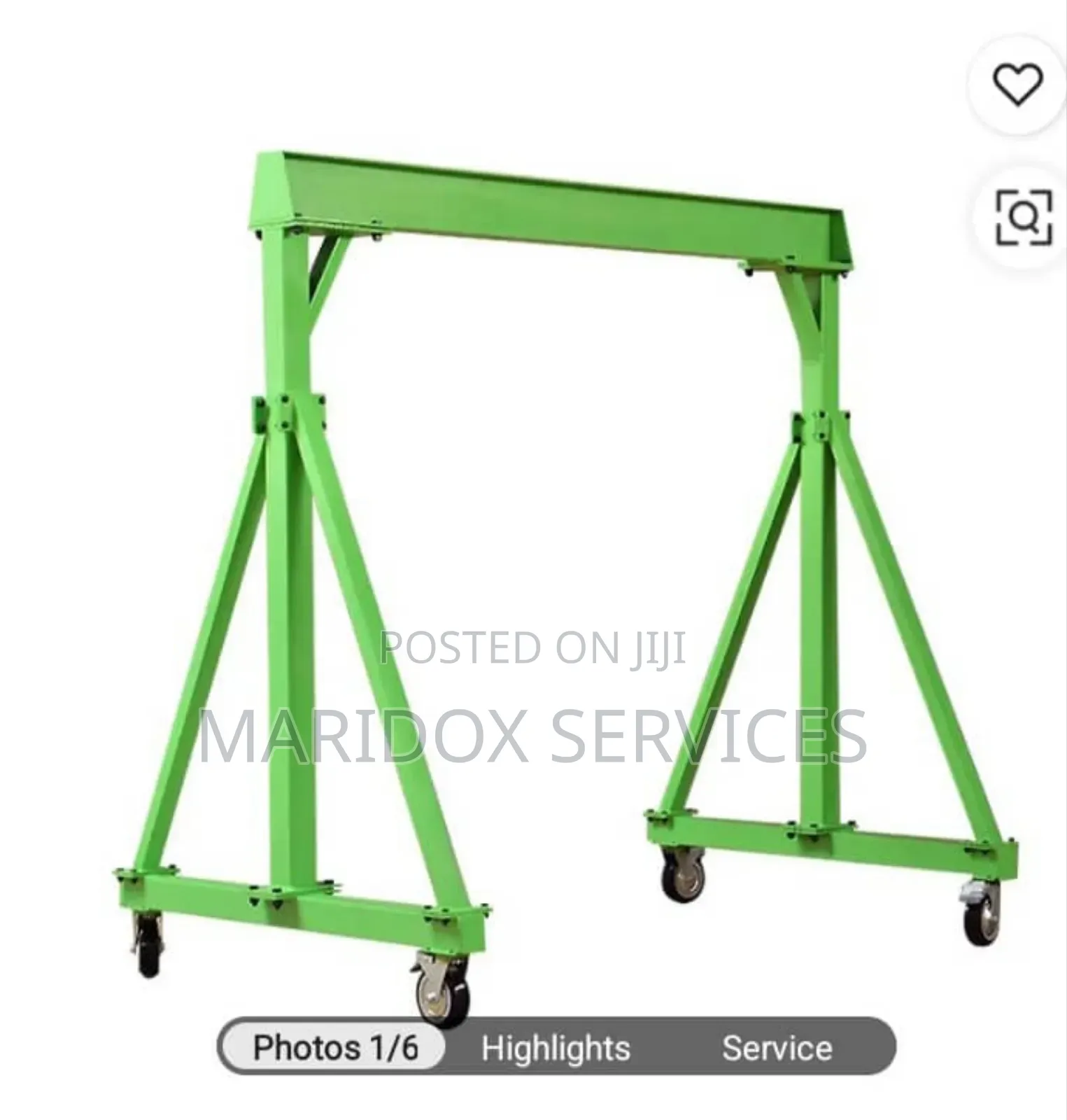 Gantry Crane Stand 2tons3m