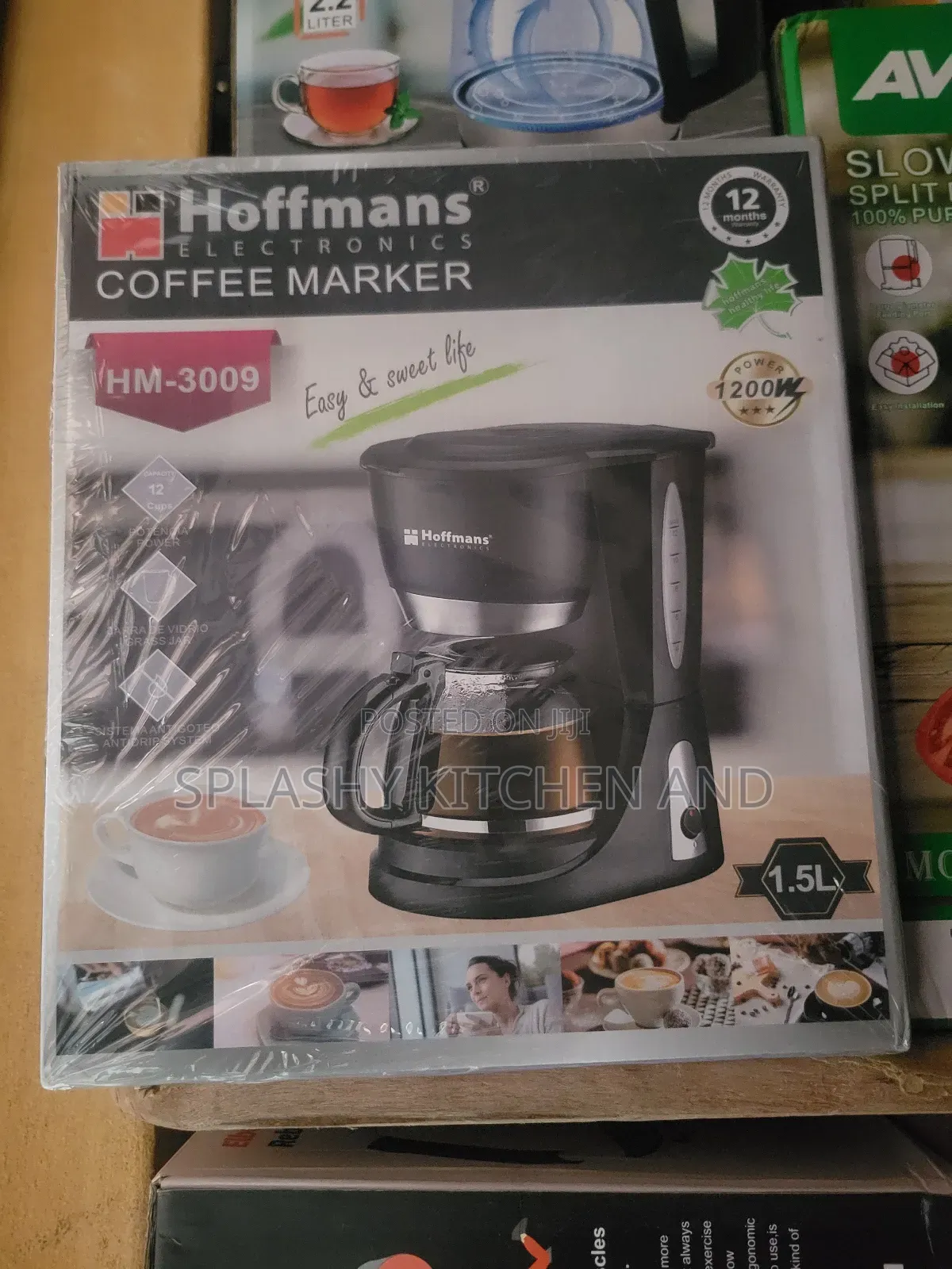 Hoffmans Electronics Coffee Marker Hm-3009