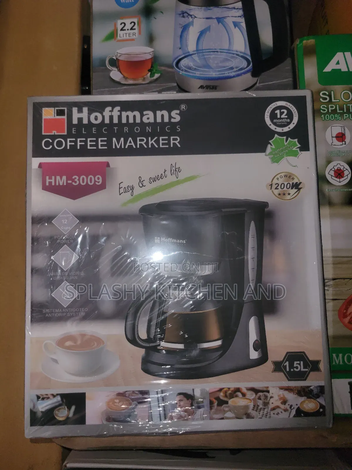 Hoffmans Electronics Coffee Marker Hm-3009