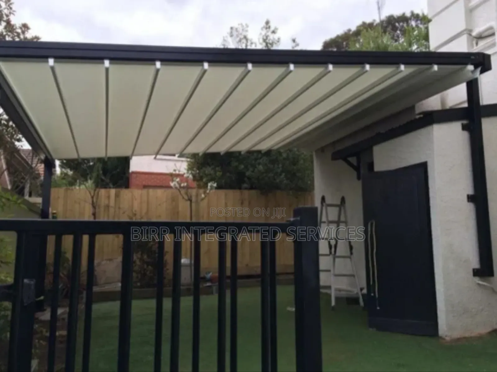 Automatic Retractable Shed Pergola Fabrication Professional