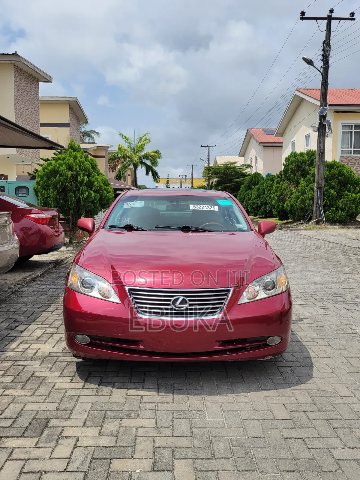 Lexus ES 350 2009 Red
