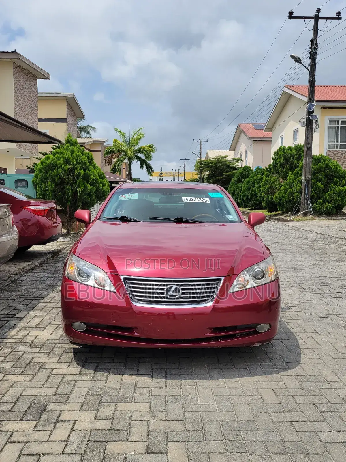 Lexus ES 350 2009 Red