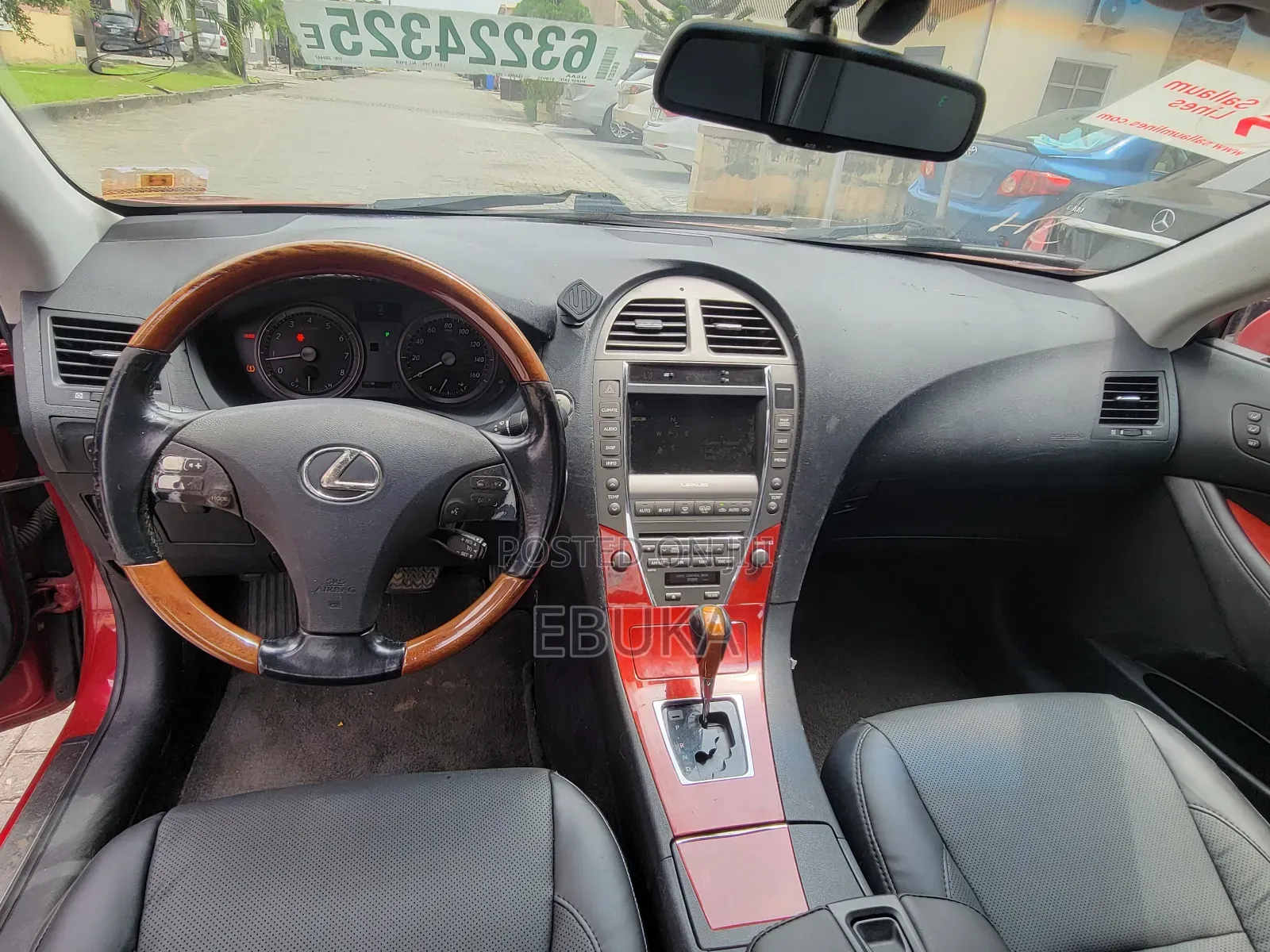 Lexus ES 350 2009 Red