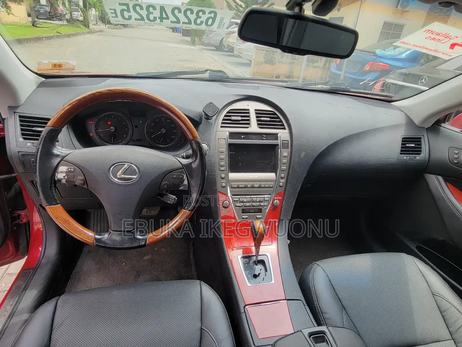 Lexus ES 350 2009 Red