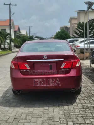 Lexus ES 350 2009 Red