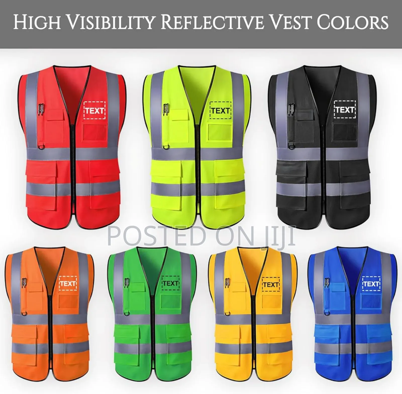Reflective Jacket All Kinds Four Pocket
