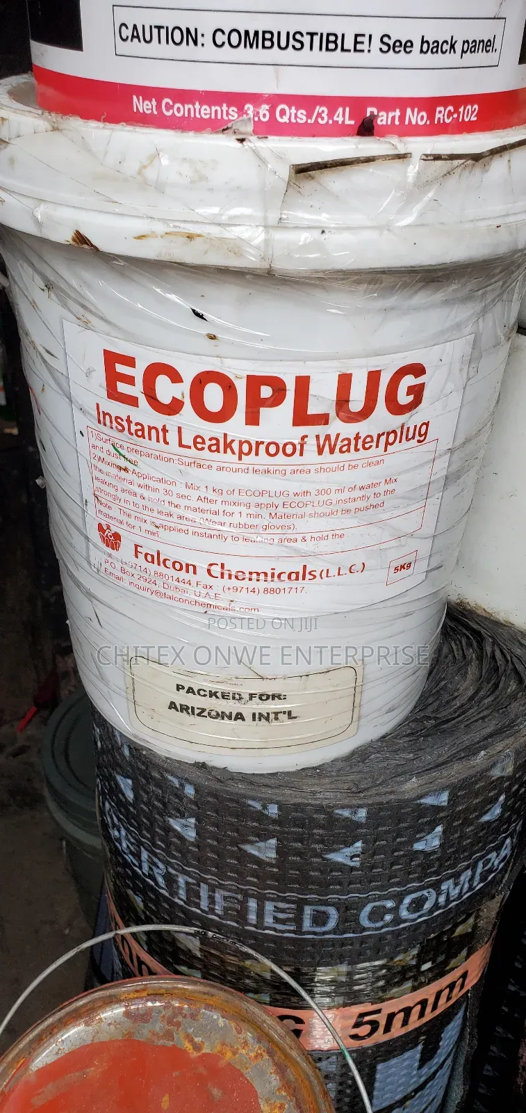 Ecoplug Instant Leakproof Waterplug