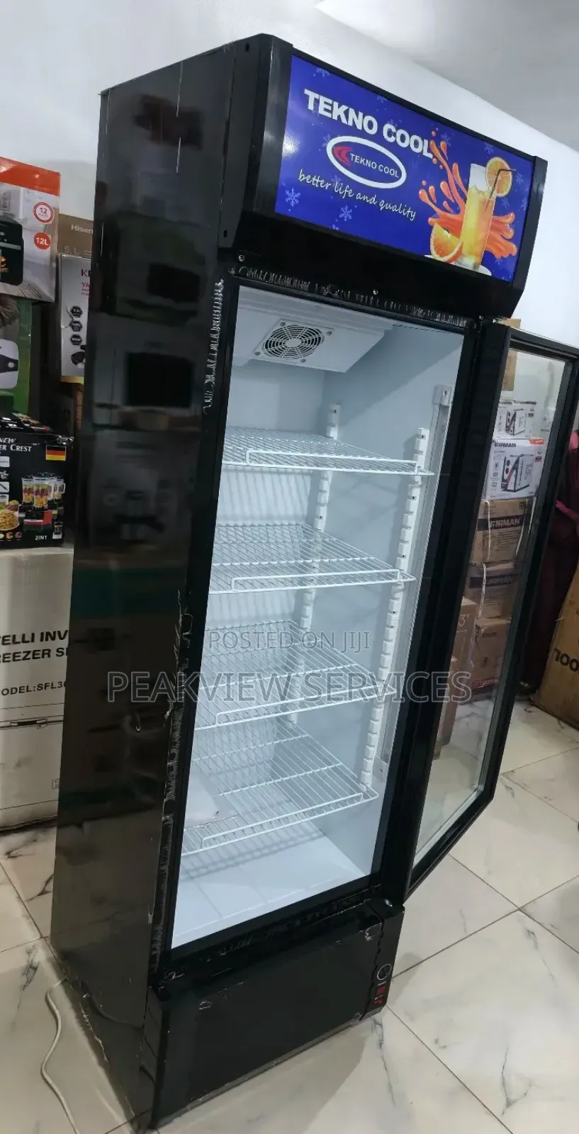 365l Teknocool Beverage Showcase – Design For Deep Cooling