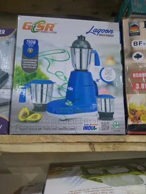 Brand New Gsr Lagoon Mixer And Grinder 750w