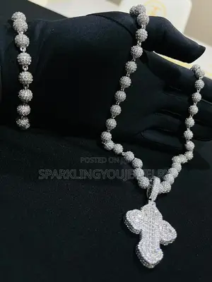 Ice Link Neckalce and Bracelet