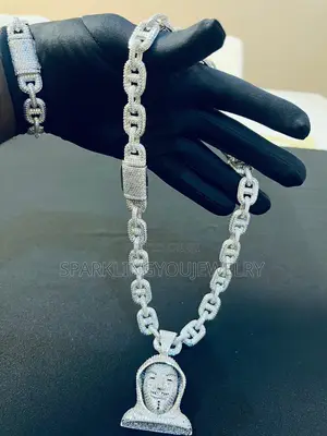 Ice Link Neckalce and Bracelet