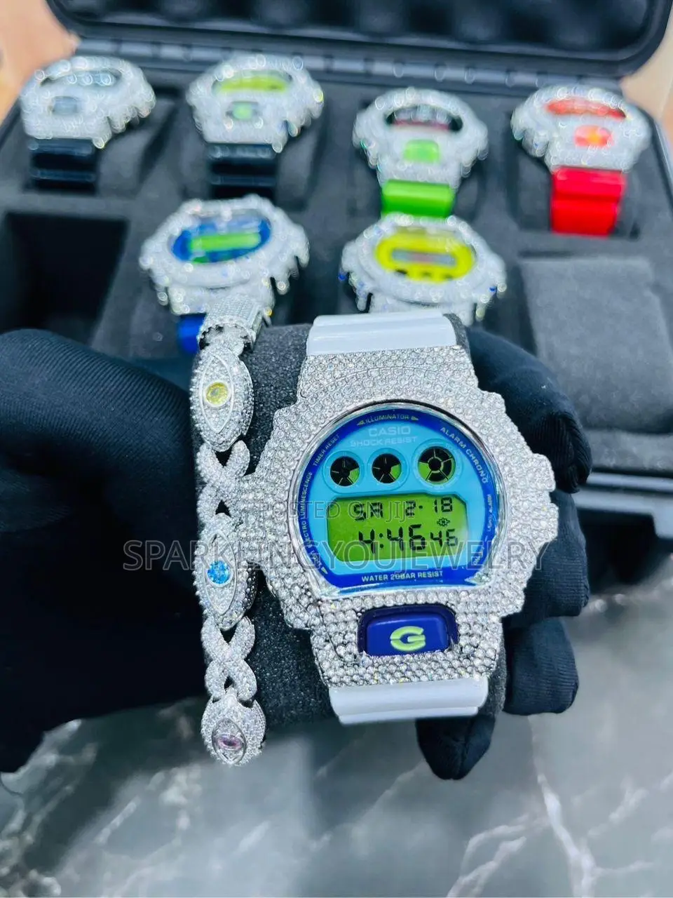 Ice Studded G-Shock Combo