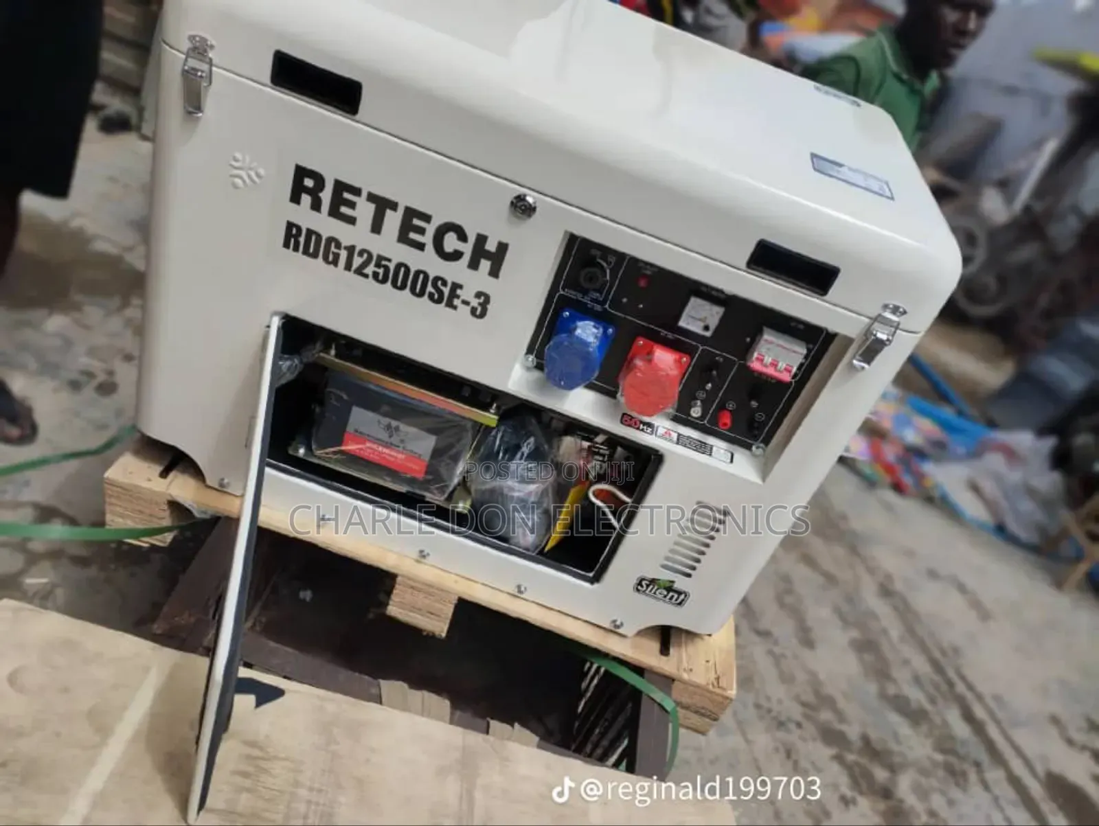 Original 12500 Retech Disael Generator