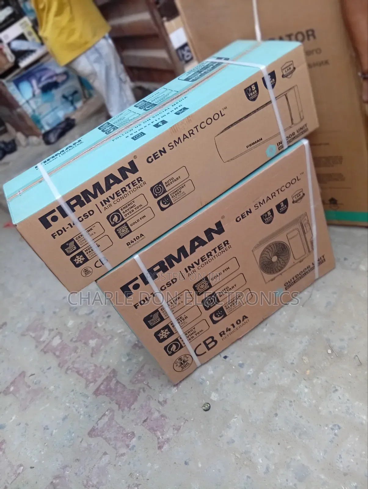 Original 1.5hp Inverter Fireman Ac