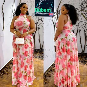 Luxury Classic Outing Gown Multi Colour