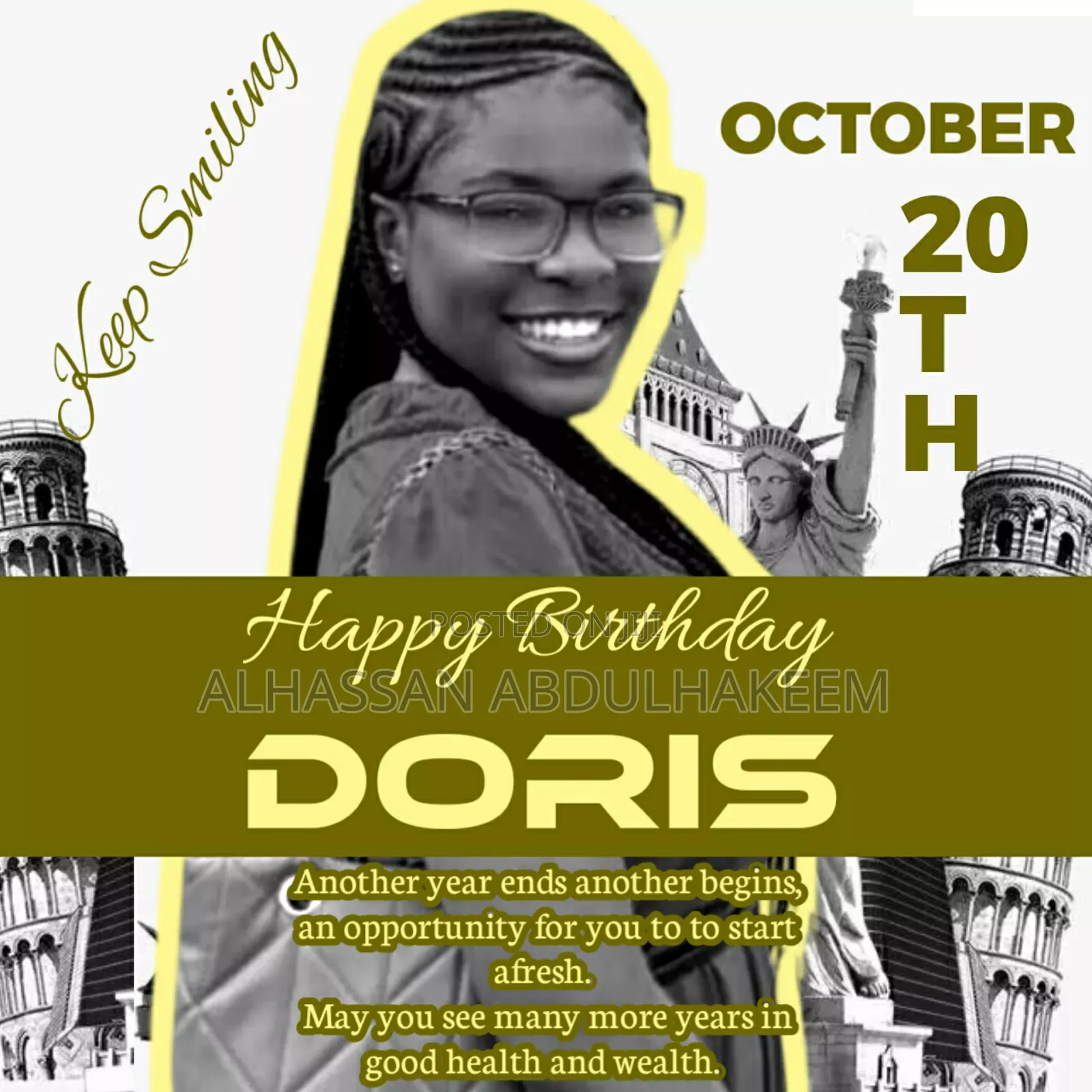 Graphics Design - Birthday Designs