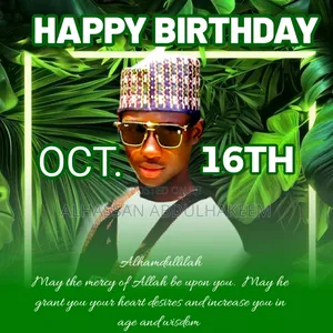Graphics Design - Birthday Designs