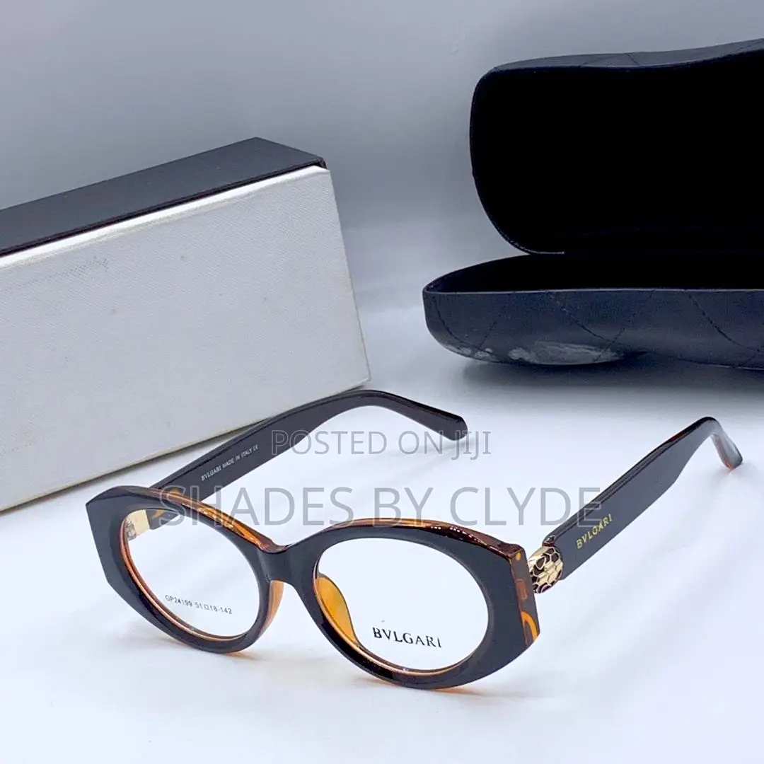 Authentic Bulgari Eyeglasses - Green Frame - Model Gp24198 - New