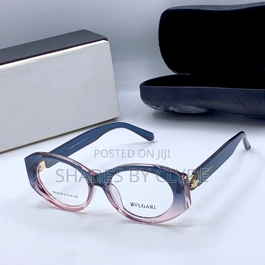 Authentic Bulgari Eyeglasses - Green Frame - Model Gp24198 - New