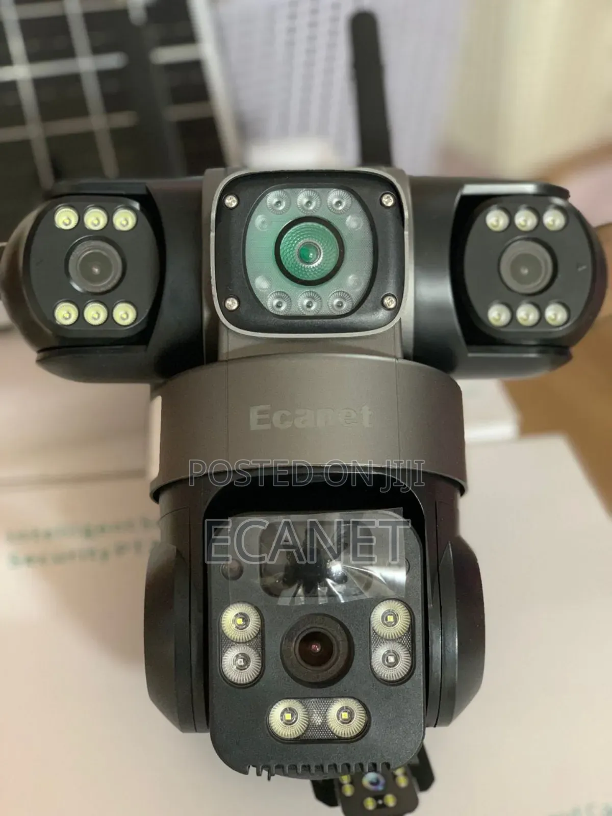 3 Lens Eseecloud 4g Solar CCTV Camera