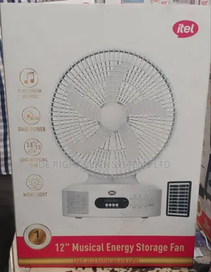 Itel If12‐M002 Solar Rechargeable Fan