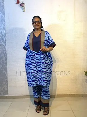 Ankara Trouser and Top Mixed With Asoke