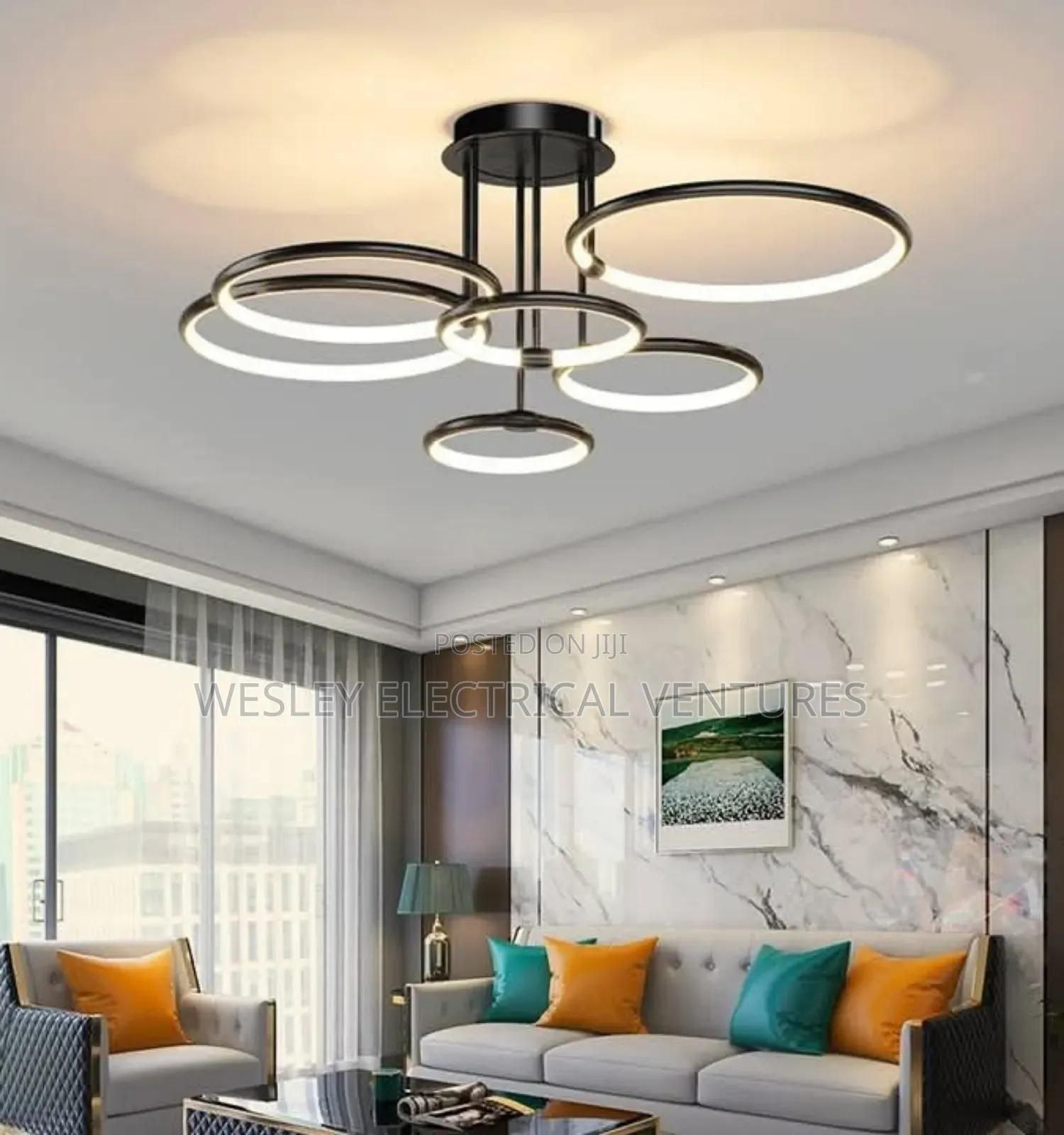 Led Nordic Chandelier Light