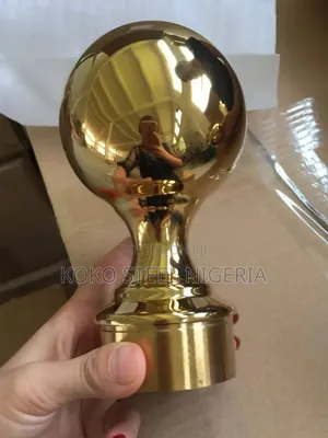 63mm Gold Topball